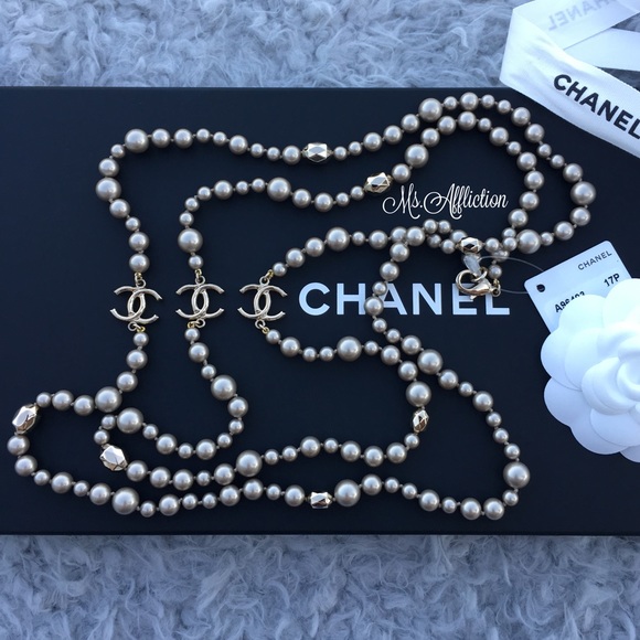 CHANEL Jewelry - Sold on eBay! CHANEL Authentic CC Necklace